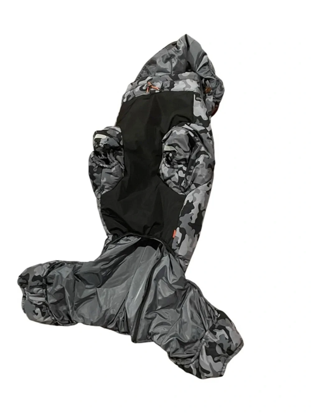 NEW XXL Dog Snowsuit Reddy Camo Puffer Coat Jacket Snow Suit Gray Pet $79